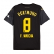 Borussia Dortmund Felix Nmecha #8 Replike Gostujuci Dres 2024-25 Kratak Rukav